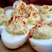 Diet Deviled Eggs_image