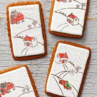 Gingerbread Christmas Cards image