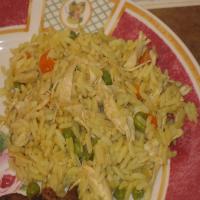 Central American Yellow Rice and Chicken image