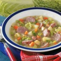 Fast Kielbasa Cabbage Soup image