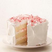 Peppermint Layer Cake with Candy Cane Frosting image