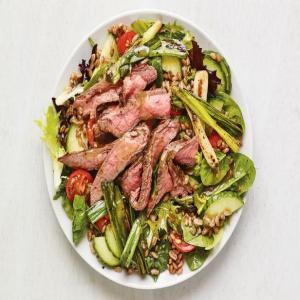 Steak Salad With Miso Dressing_image