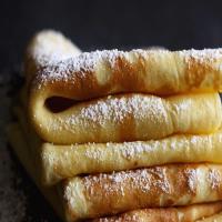 Jam and Cream Filled Crepes image