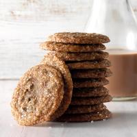 Crystallized Gingerbread Chocolate Chip Cookies image