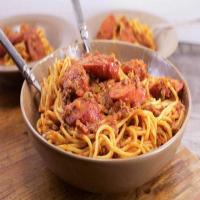 Robbie Montgomery's Soul-Style Spaghetti with Meat Sauce_image