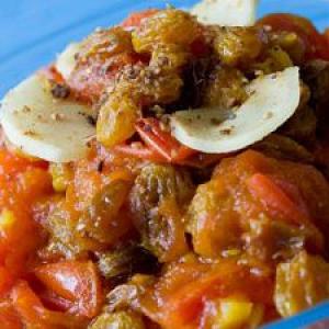 Friggione with Tomatoes, Potatoes & Peppers_image