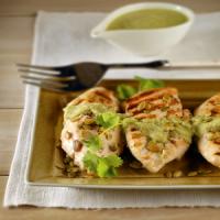 Spicy Grilled Chicken with Pumpkin-Seed Sauce_image