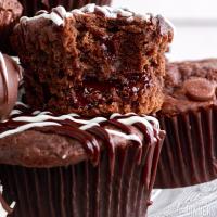 Double Chocolate Molten Muffins_image