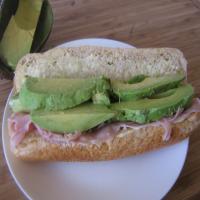 Avocado and Ham Sandwiches image