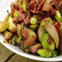 Rosemary Bacon Brussels Sprouts & New Potatoes image