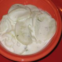 Cucumber and Onion in Sour Cream image