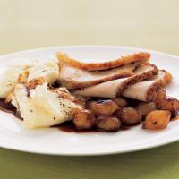 Roasted Pork Loin with Pearl Onions_image