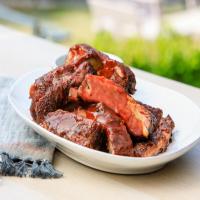 Pellet-Grill Smoked Ribs image
