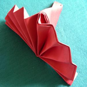 Serviette/Napkin Folding, Simple Standing Fan_image
