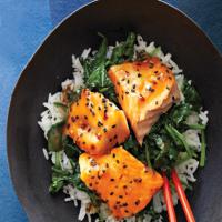 Asian Salmon Bowl with Lime Drizzle Recipe - (4.4/5)_image