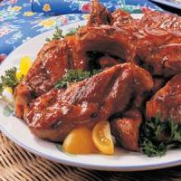 Honey Barbecued Ribs image