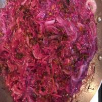 Sweet & Sour Red Cabbage with Bacon image