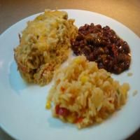 Lower Fat Chiles (Chiles) Rellenos Casserole image
