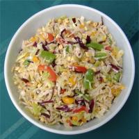 Asian Coleslaw With Peanuts and Mandarin Oranges image