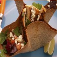 Adobo Grilled Chicken Salad in a Tortilla Bowl image