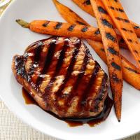 Grilled Pork Chops with Sticky Sweet Sauce image