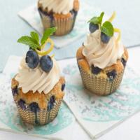 Missy's Lemon and Blueberry Cupcakes image