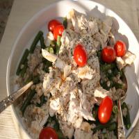 Grilled Chicken Barley Salad_image