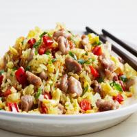 Spicy Curried Chicken Fried Rice_image