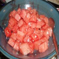 Mum's Onion and Watermelon Salad_image