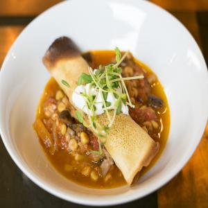 Braised Goat Crepe With Ragout_image