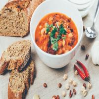 Kosher Vegetarian Bean Cholent (Parve)_image
