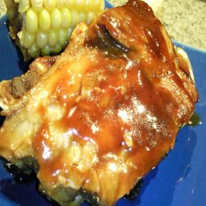 Chinese Barbecued Baby Back Ribs image