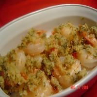Baked Shrimp with Lemon Garlic Crumbs_image