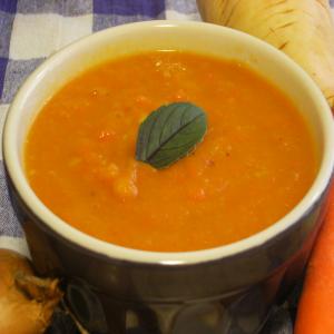 Roasted Carrot and Parsnip Soup_image