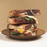 Grilled Cheese and Fried Egg Sandwiches image