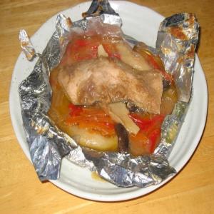 Miso Flavoured Salmon in Foil Packets_image