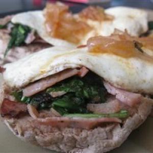 Barb's Supreme Curried Ham and Egg Stacks image