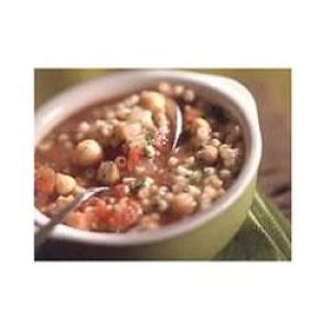 Mediterranean Chickpea, Tomato, and Pasta Soup image