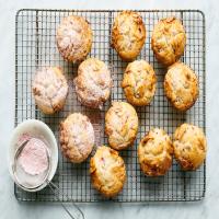 Strawberry Muffins With Candied Almonds image