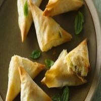 Basil Cheese Triangles image