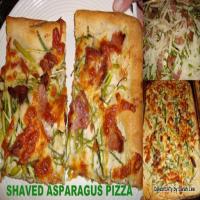 SHAVED ASPARAGUS PIZZA Recipe - (4.6/5)_image