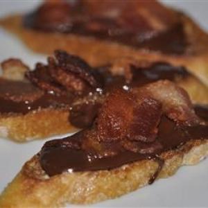 Bacon-Chocolate Bruschetta_image