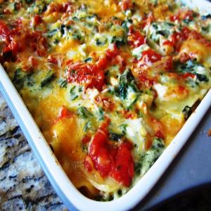 Four Cheese and Spinach Lasagna from Food Network Kitchens image