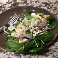 Popeye's Savory Spinach Salad image