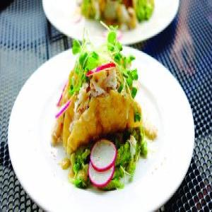 Dungeness Crab Tacos with Radishes_image