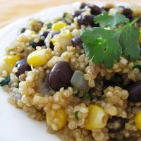 Quinoa and Black Beans image