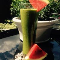 Watermelon Refreshing Green Smoothie image