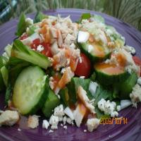 Tuna-Topped Chopped Salad To-Go image