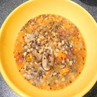 Mushroom and Quinoa Soup image