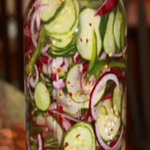 Refrigerator Cucumber Salad_image
